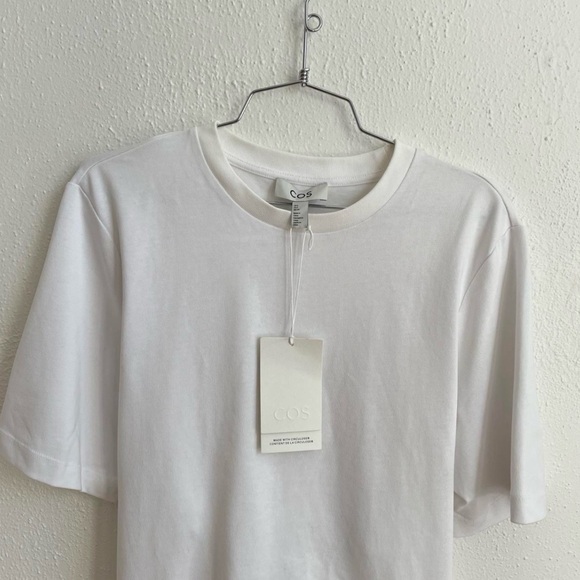 COS Tie Back White Women's Top - Picture 5 of 5